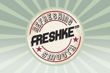 Freshke probiotic beverage logo